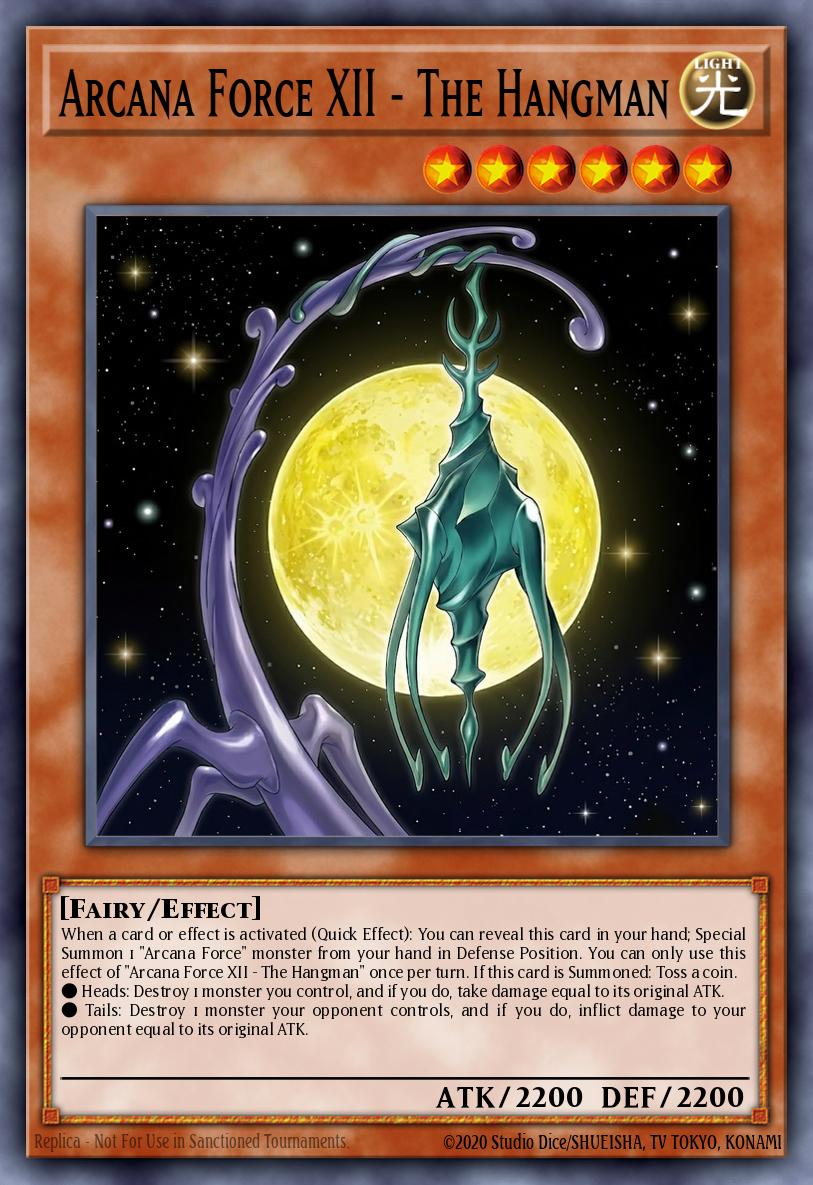 Arcana Force XII - The Hangman