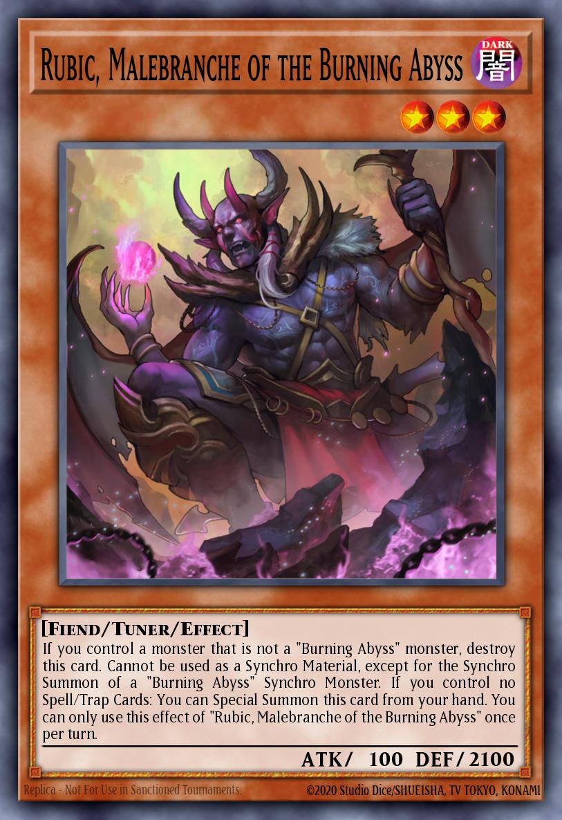 Rubic, Malebranche del Abismo Ardiente
