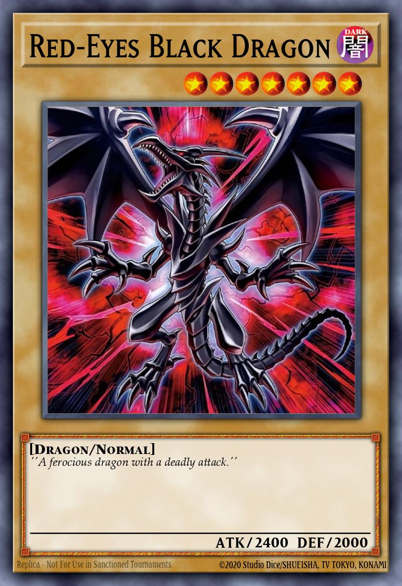 Dragón Negro de Ojos Rojos