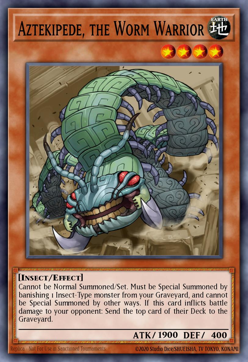 Aztekipede, el Guerrero Gusano