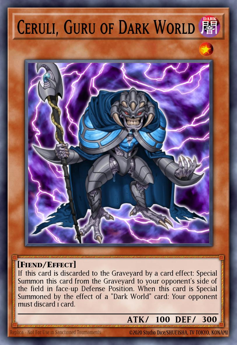 Ceruli, Líder del Mundo Oscuro