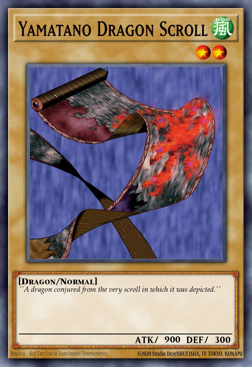Rollo de pergamino de dragón de Yamatano