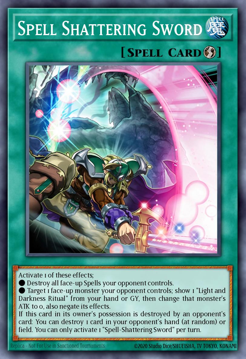 Spell Shattering Sword
