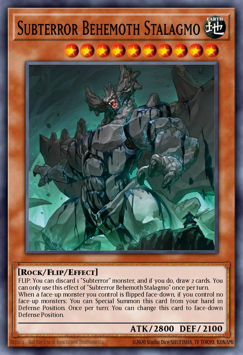 Behemoth del Subterror Stalagmo