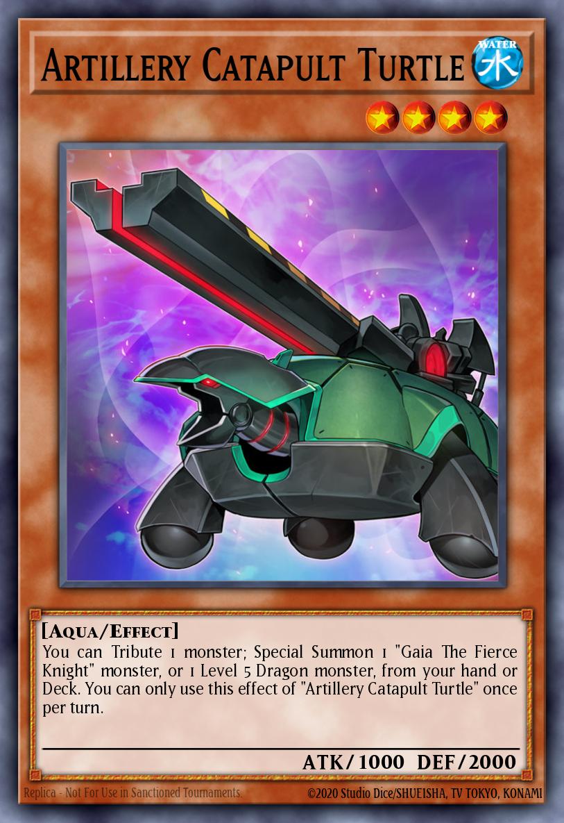 Tortuga Catapulta de Artillería