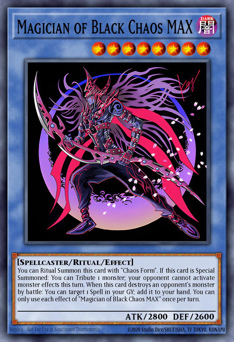 Mago del Caos Negro MAX