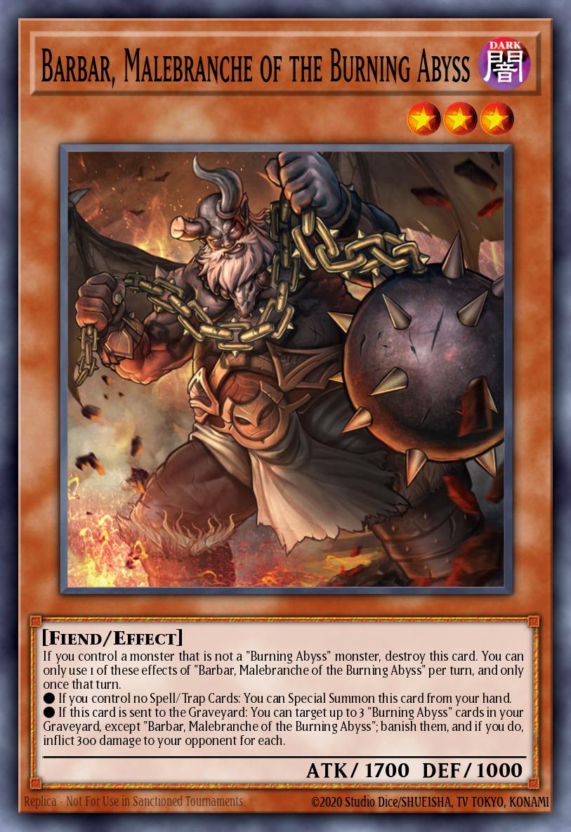 Barbar, Malebranche del Abismo Ardiente