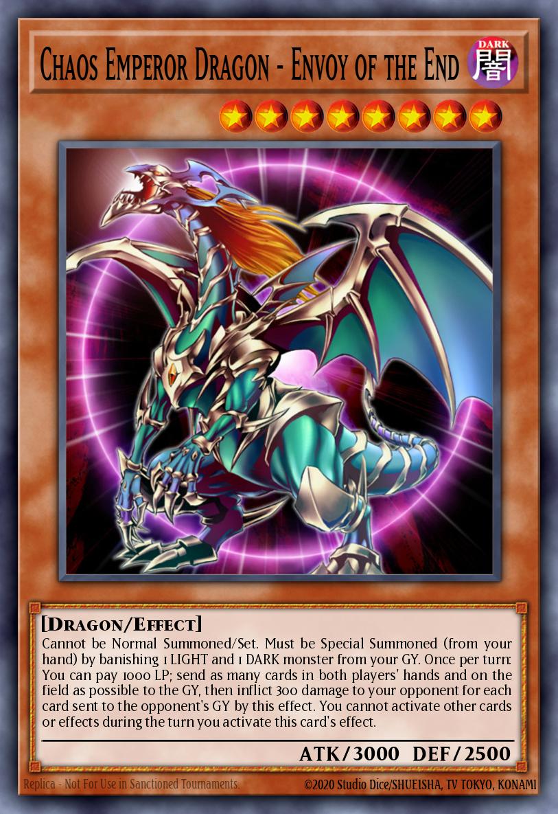 Dragón Emperador del Caos - Enviado del Fin