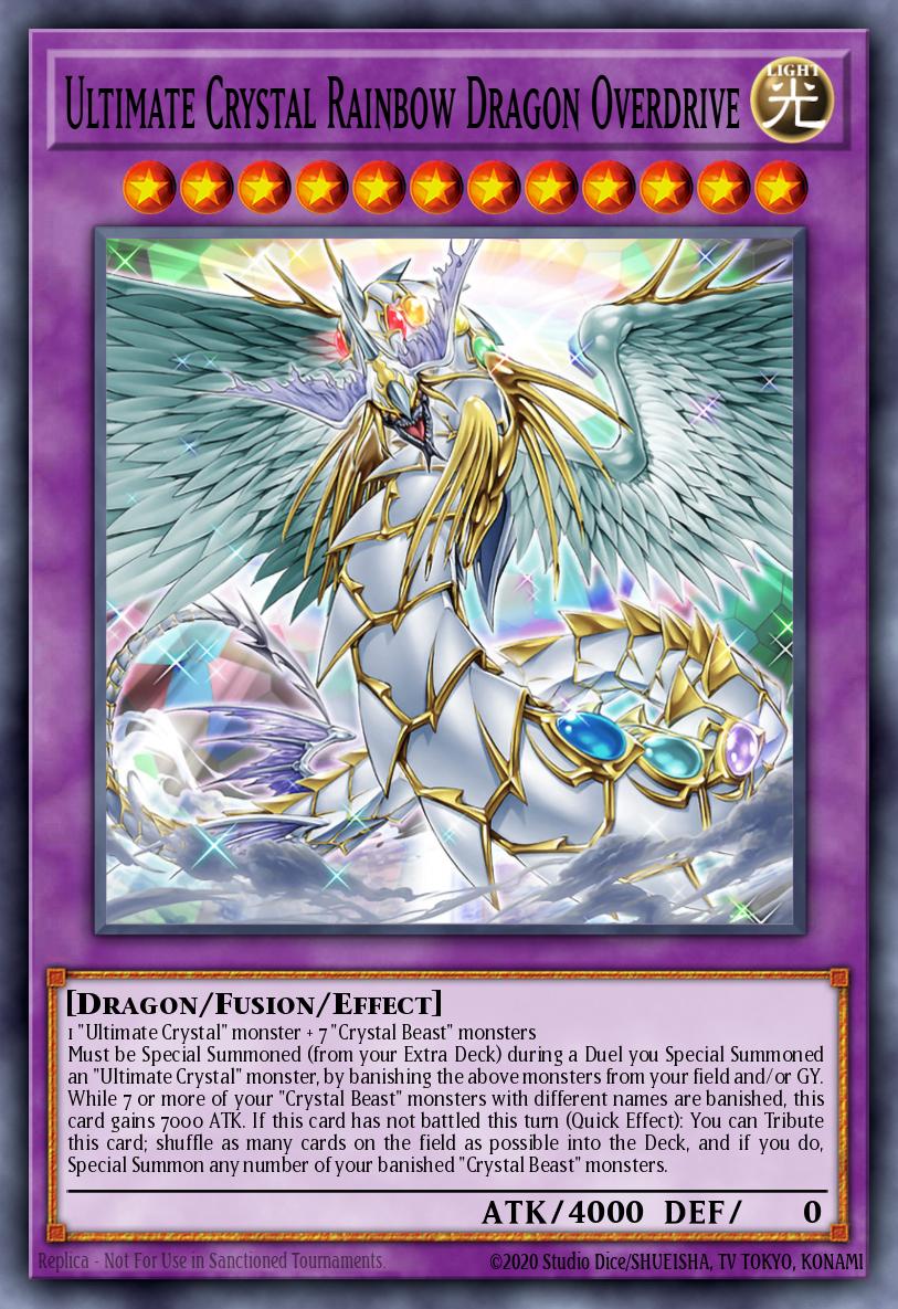 Dragón Arco Iris de Cristal Definitivo a Toda Marcha