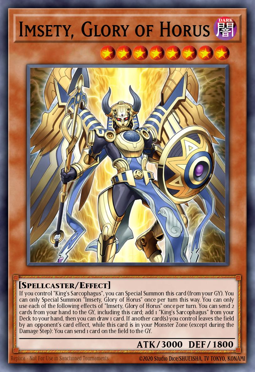 Amset, Gloria de Horus
