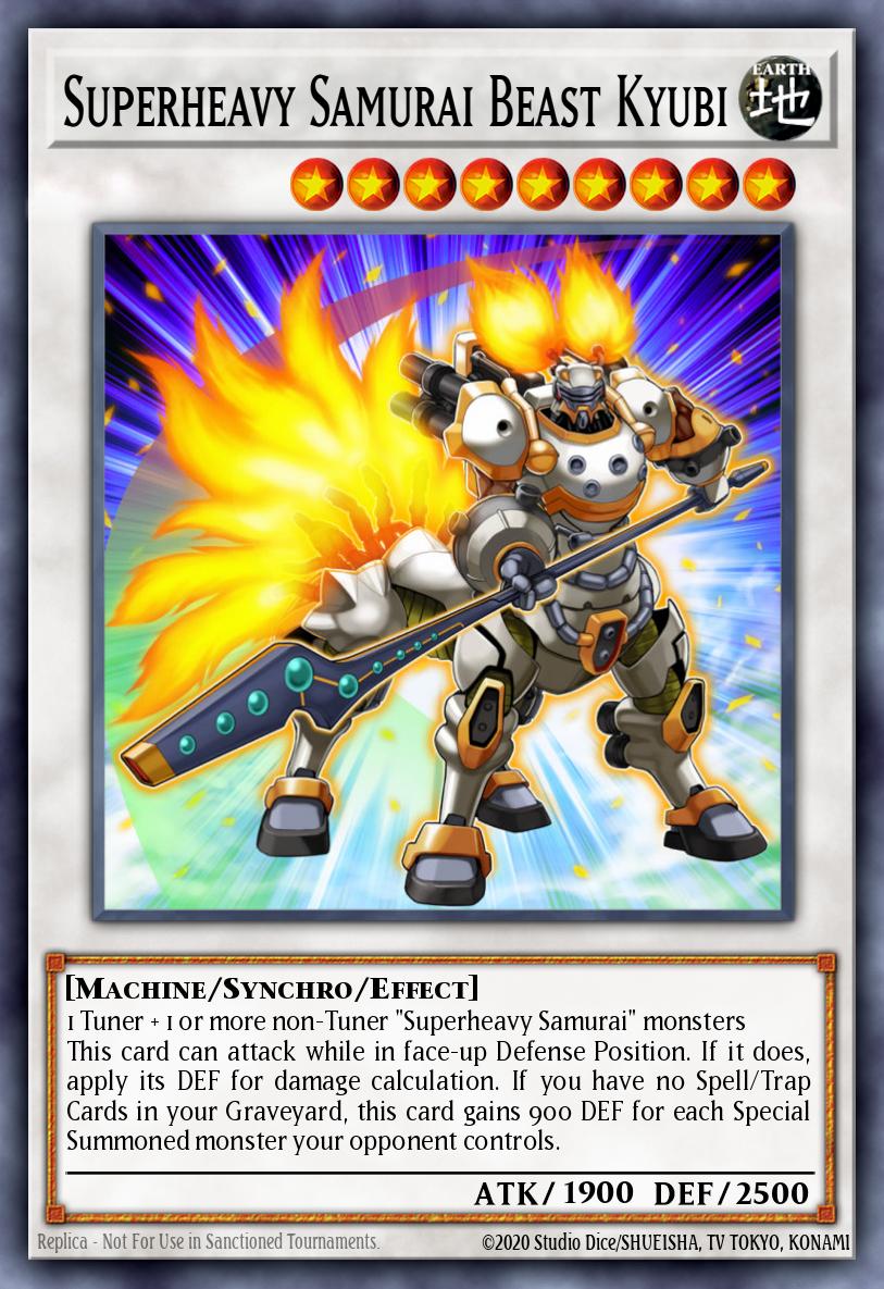 Samurai Superpesado Bestia Kyubi