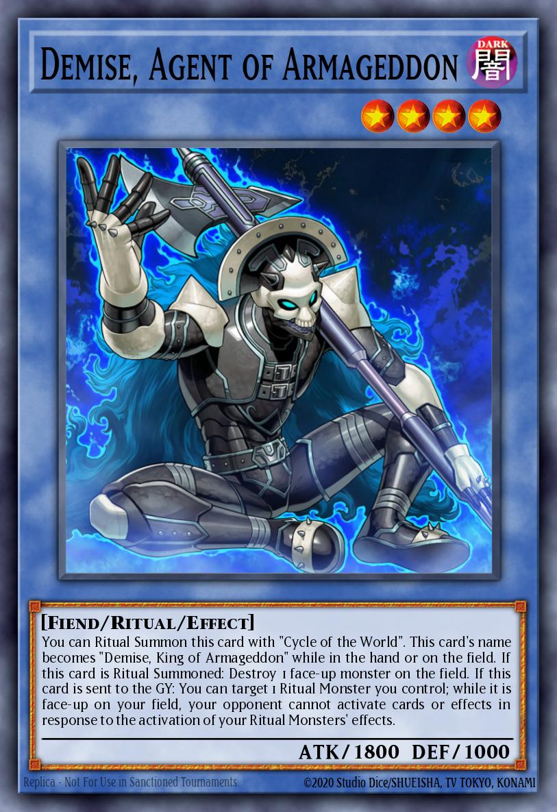 Demise, Agente del Armagedón
