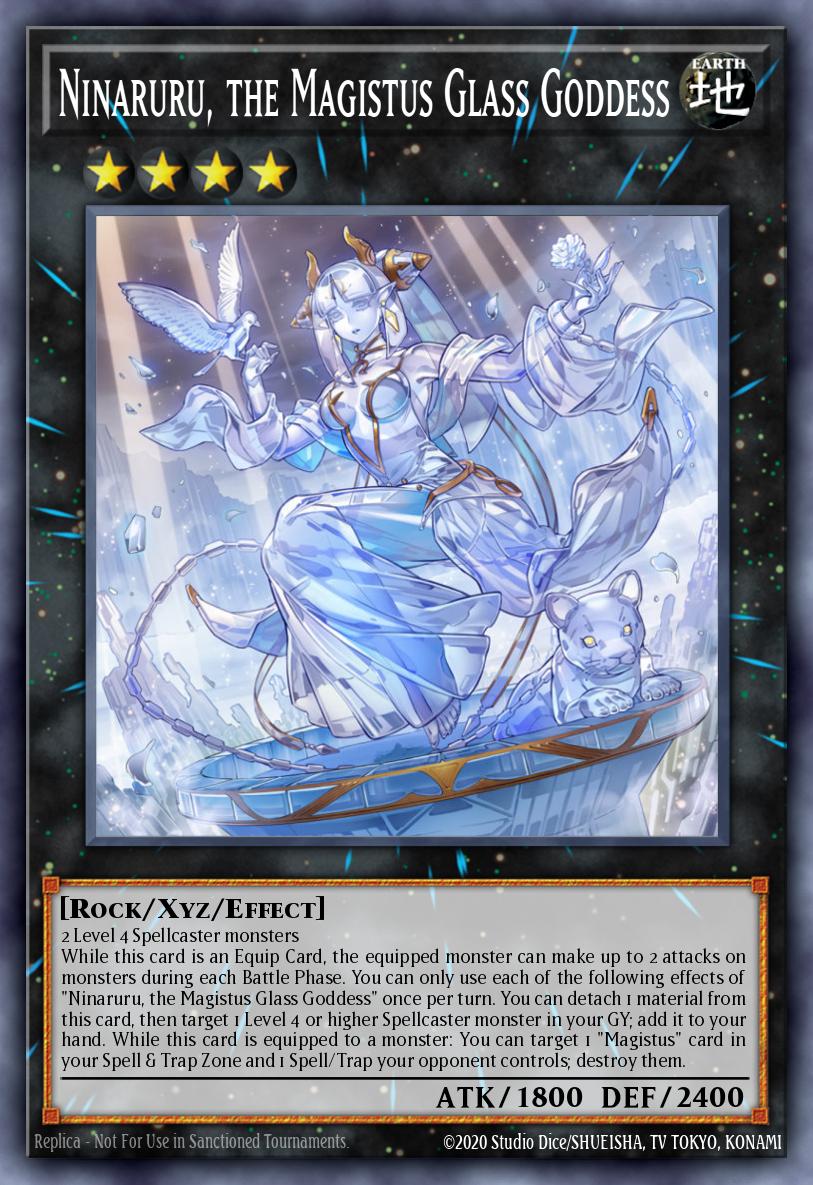Ninaruru, la Magistus Diosa de Vidrio