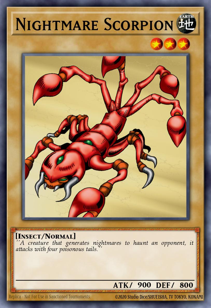 Escorpión de Pesadilla