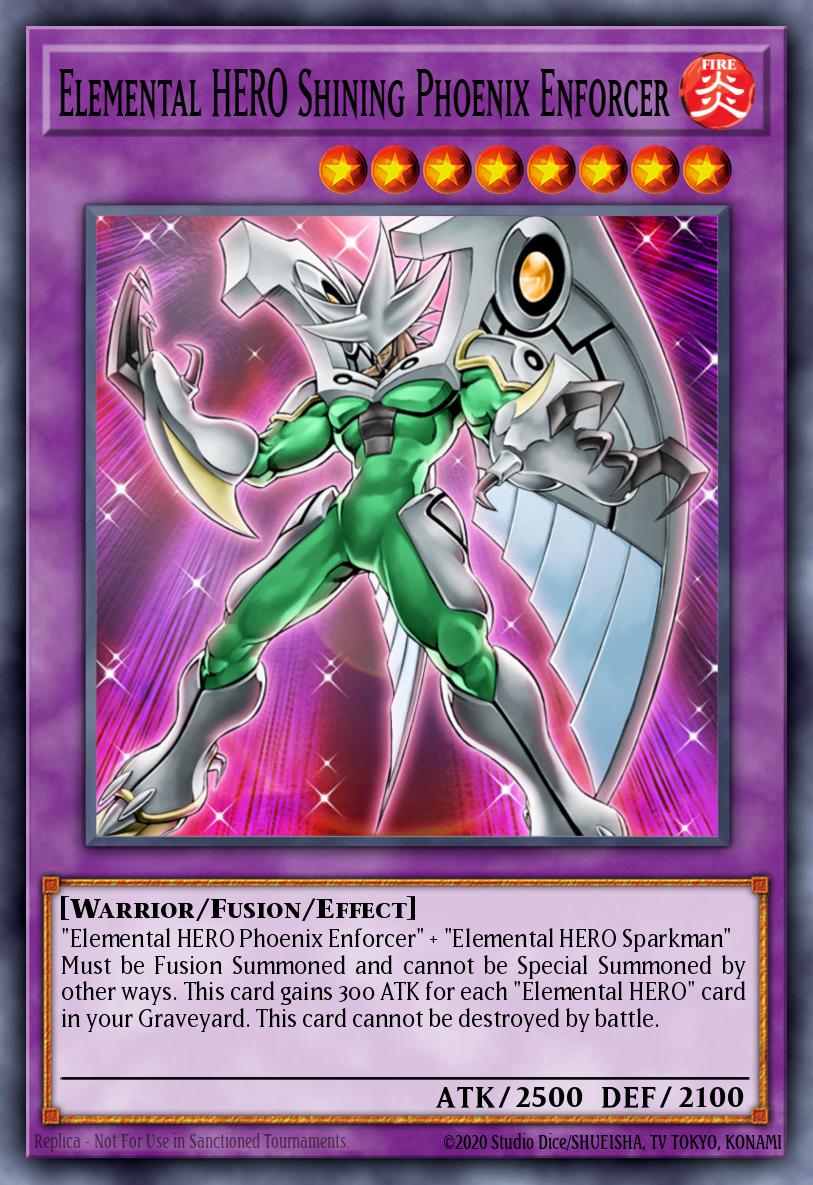 HÉROE Elemental Phoenix Enforcer Brillante