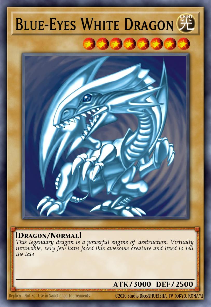 Dragón Blanco de Ojos Azules