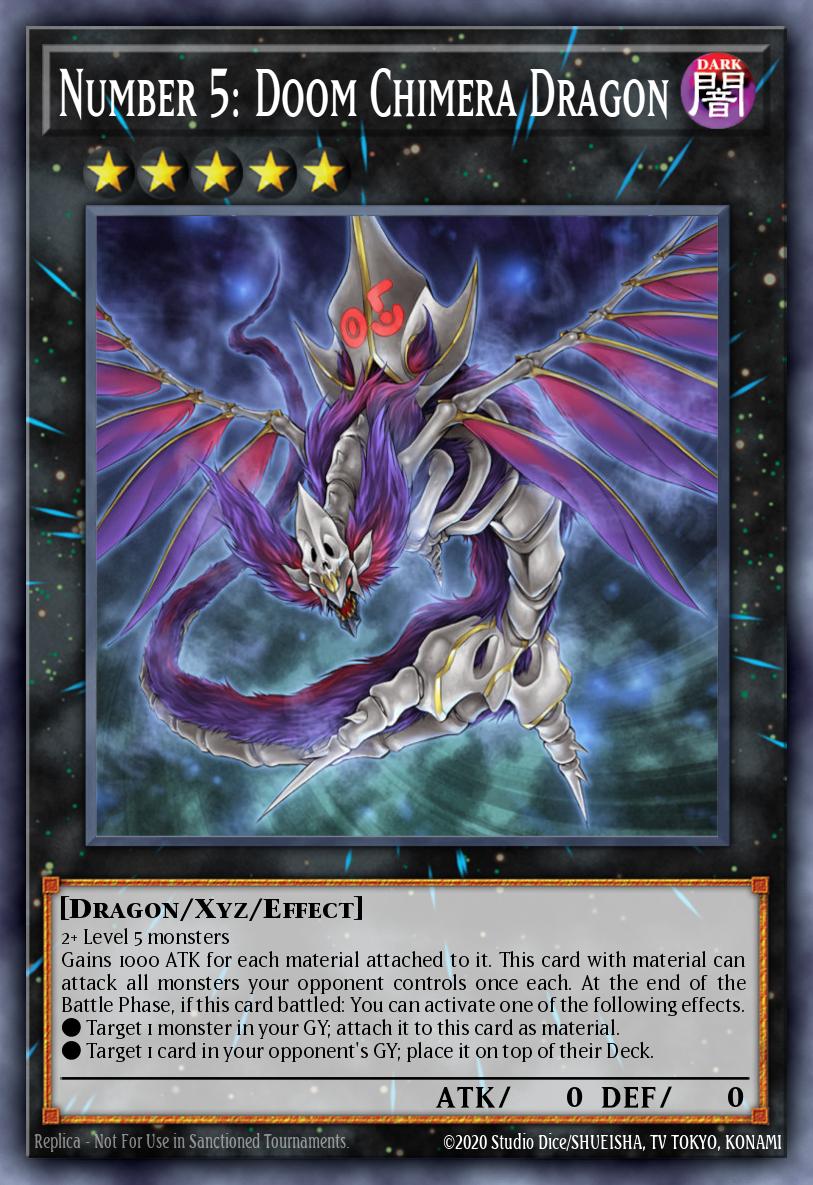 Número 5: Dragón Quimera Perdición