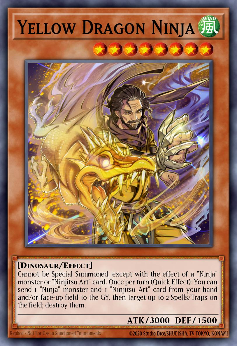 Ninja Dragón Amarillo
