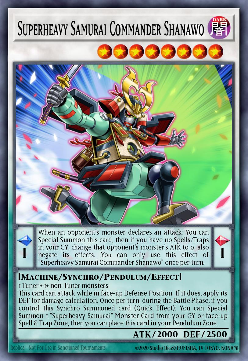 Samurai Superpesado Comandante Shanawo