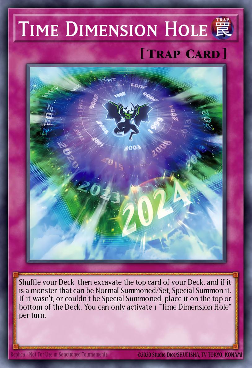 Time Dimension Hole