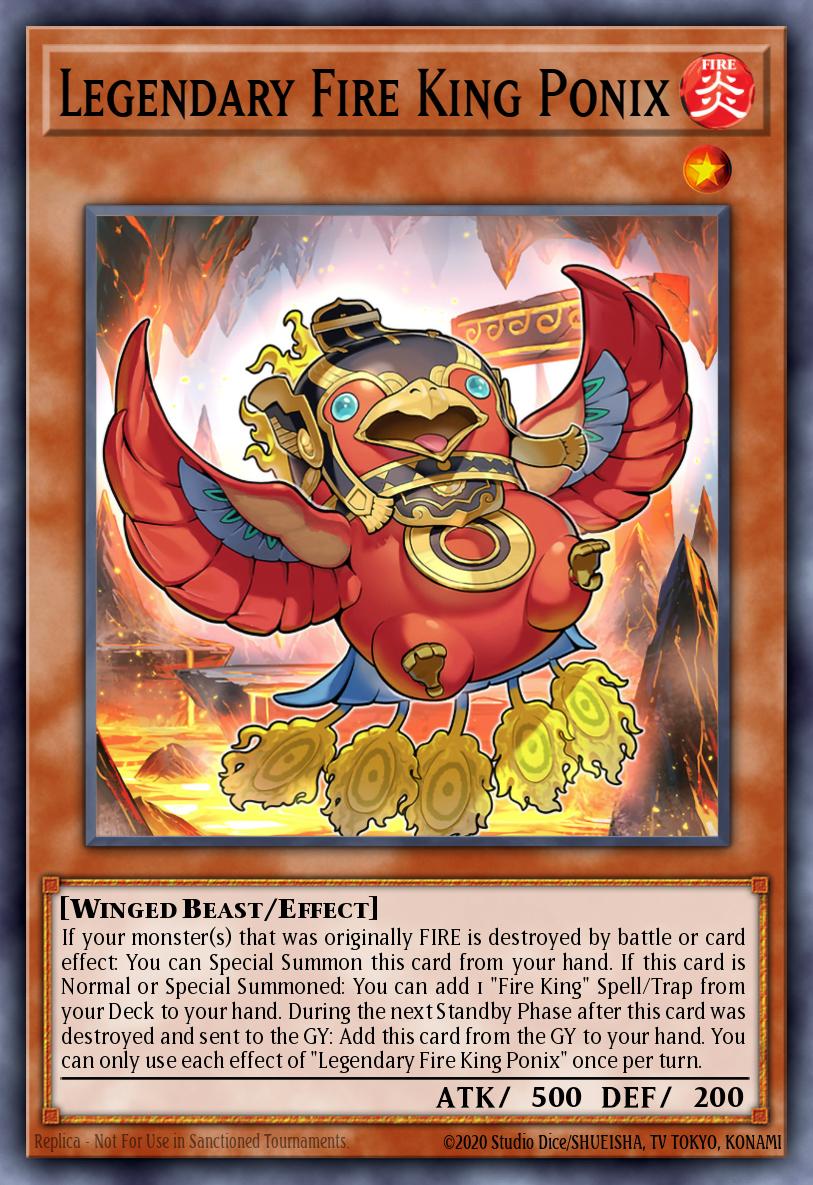 Legendario Rey de Fuego Ponix
