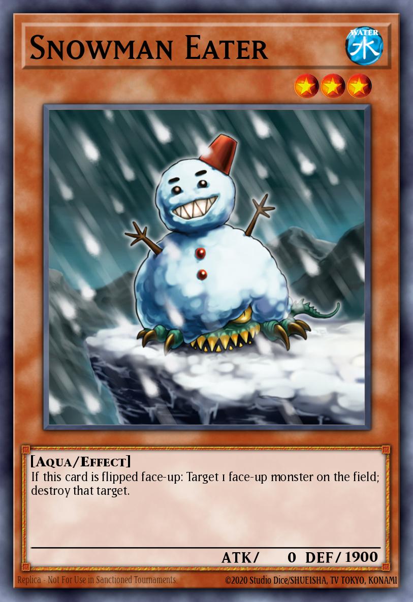 Hombre de Nieve Comilón