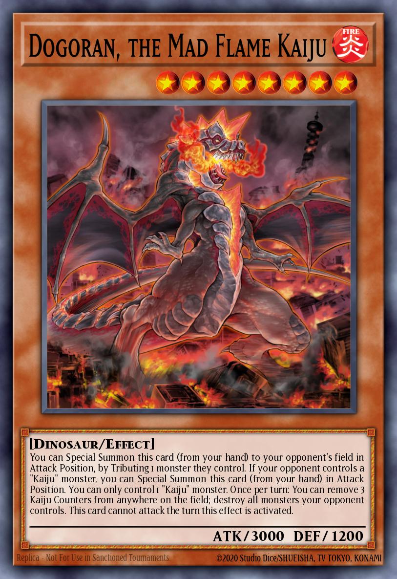 Dogoran, el Kaiju de la Llama Loca