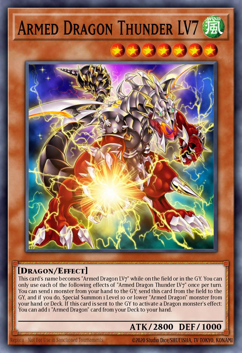 Dragón Armado Tronador LV7