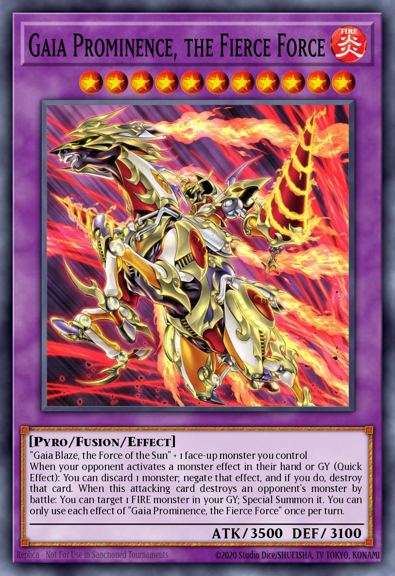 Prominencia Gaia, la Fuerza Feroz