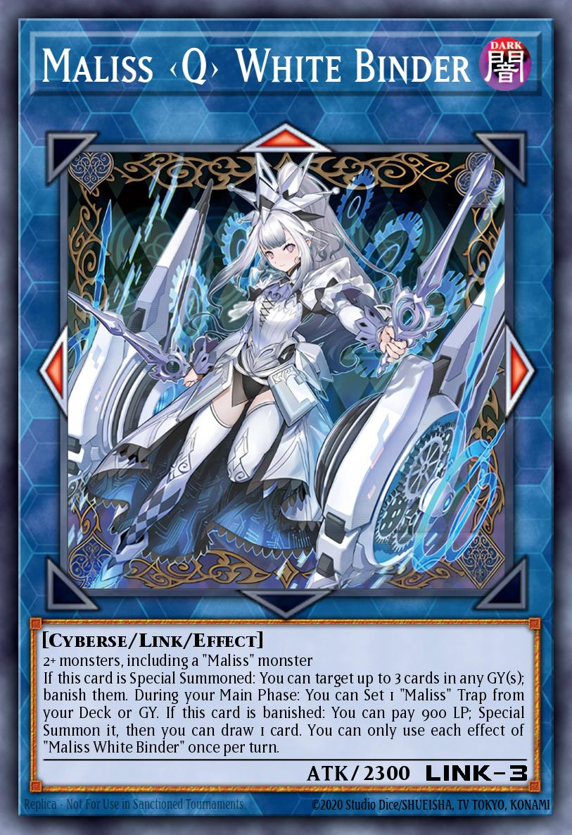 Maliss White Binder