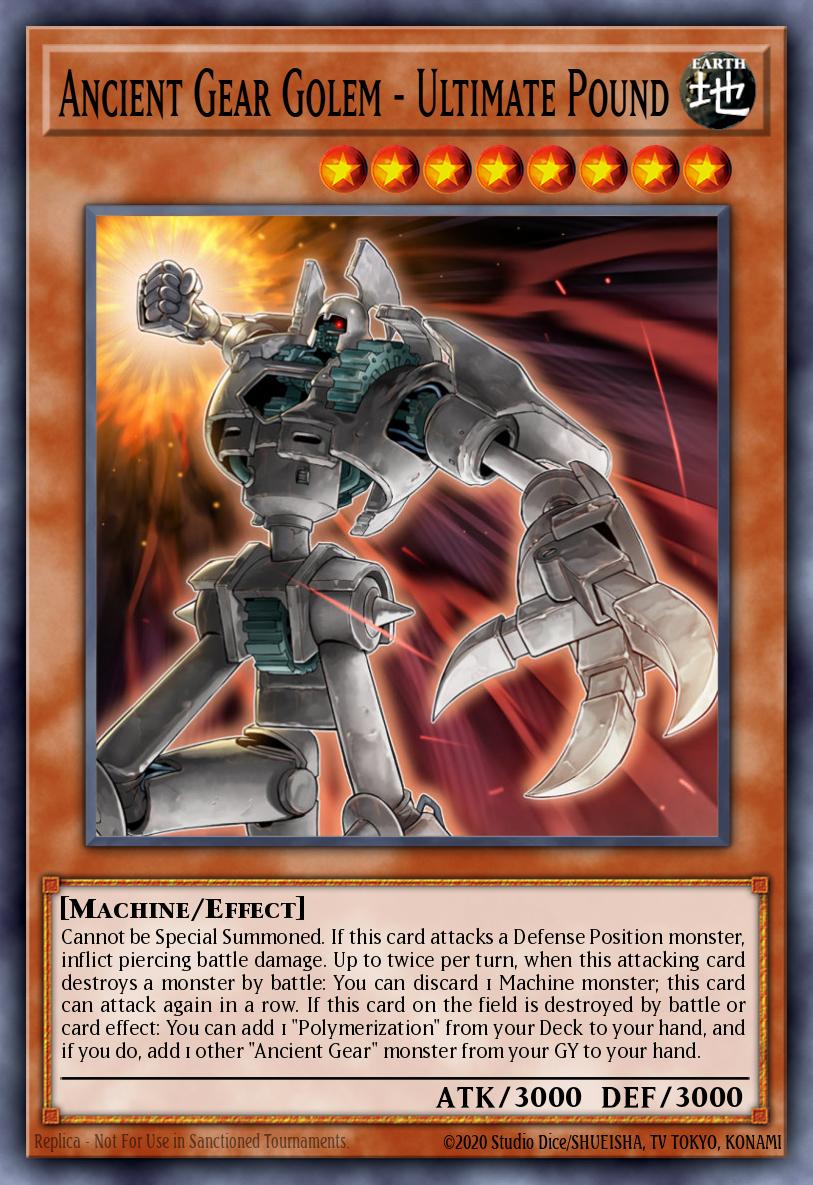 Golem de Mecanismo Antiguo - Golpe Definitivo