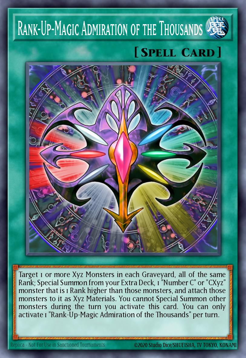 Magia de Subida de Rango Admiración de los Miles