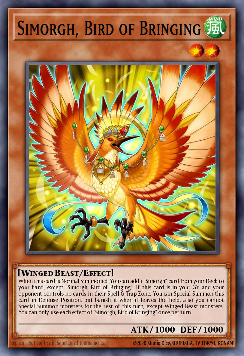 Simorgh, Ave de Traslado