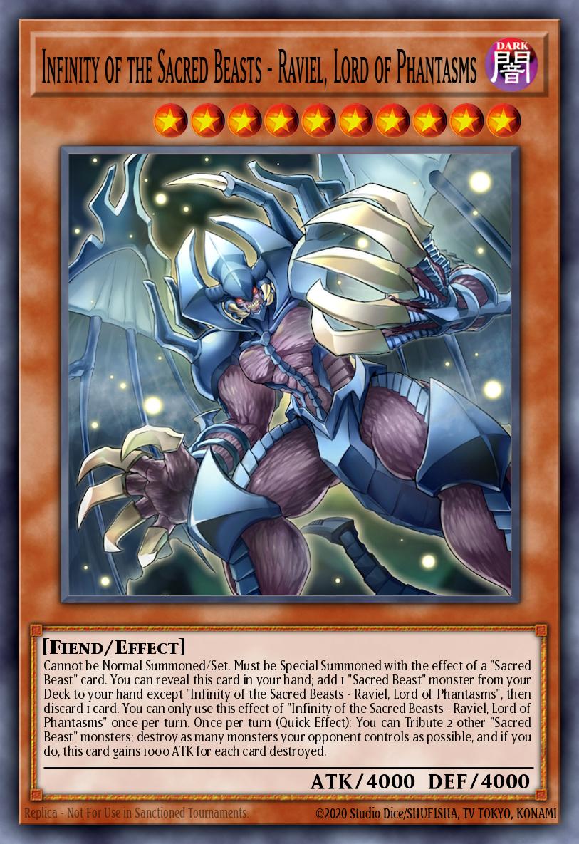 Infinity of the Sacred Beasts - Raviel, Lord of Phantasms