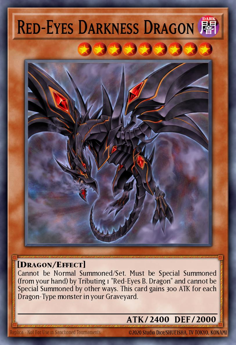 Dragón de Oscuridad de Ojos Rojos
