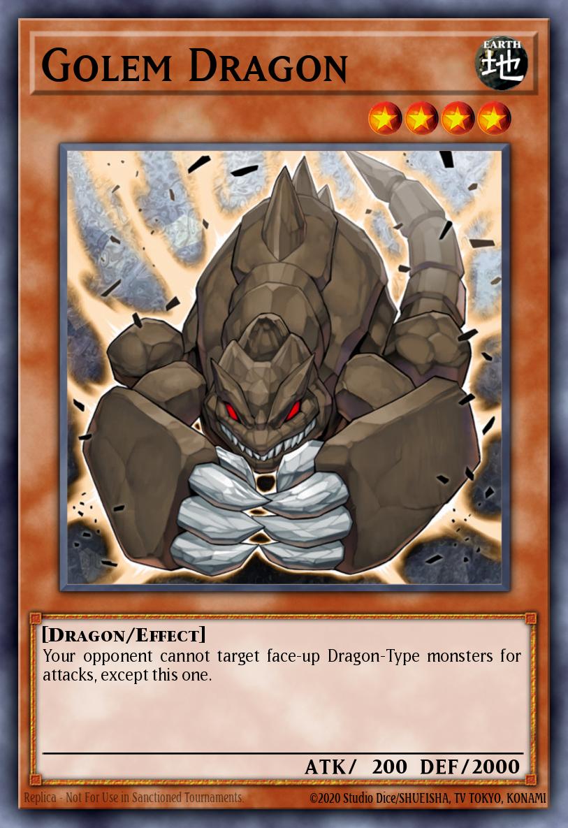 Dragón Golem