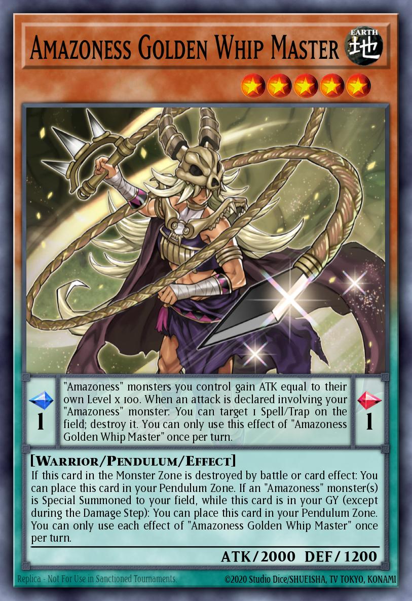 Maestra del Látigo Dorado Amazoness
