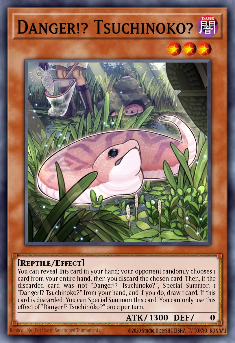 ¿¡Peligro!? ¿Tsuchinoko?