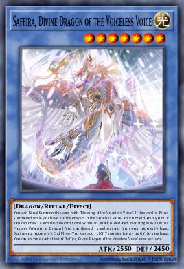 Saffira, Divina de Dragones de la Voz Muda