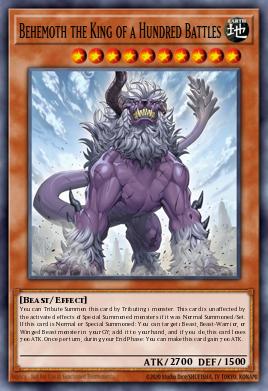 Behemoth el Rey de Cien Batallas
