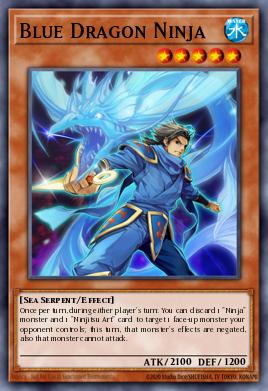 Ninja del Dragón Azul