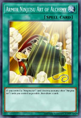 Armadura Ninjitsu Arte de la Alquimia