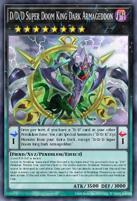 D/D/D Armagedón Oscuro, Rey Súper de las Fatalidades