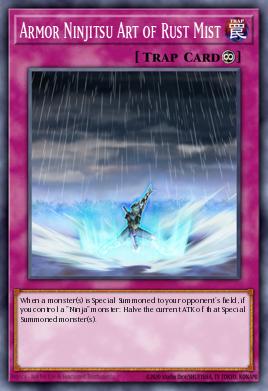 Armadura Ninjitsu Arte de la Bruma Oxidante
