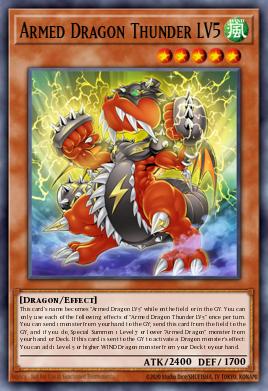 Dragón Armado Tronador LV5