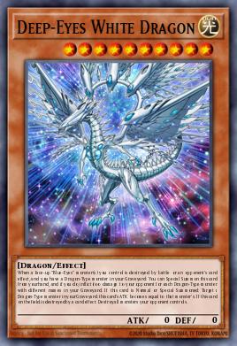 Dragón Blanco de Ojos Profundos