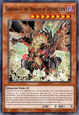 Gandora-G el Dragón de la Destrucción