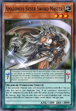 Maestra de la Espada Plateada Amazoness