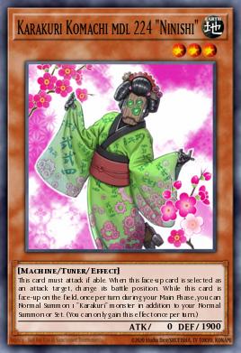 Komachi Karakuri mod. 224 - "Ninishi"