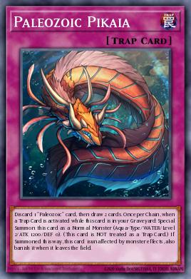Pikaia Paleozoico